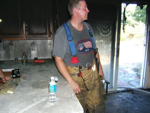 Live fire training on Dowlin Forge Road 2005.